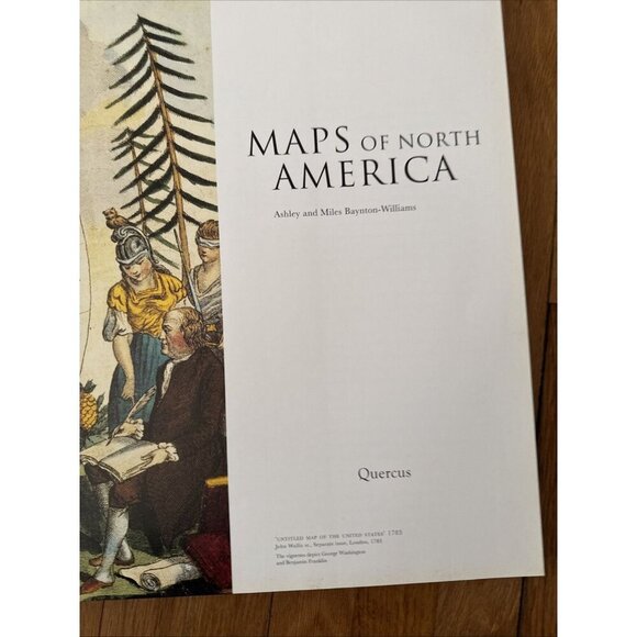 Baynton-Williams, Ashley & Mike. Maps of North America. 2008. Illustrated in bl - Picture 2 of 7